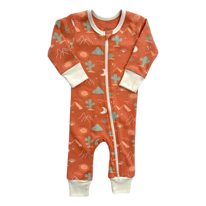 GOTS Certified Organic Cotton Zippy - Desert - Baby Organic