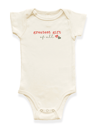 Greatest Gift Of All Organic Baby Bodysuit - Baby Organic