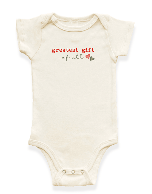 Greatest Gift Of All Organic Baby Bodysuit - Baby Organic