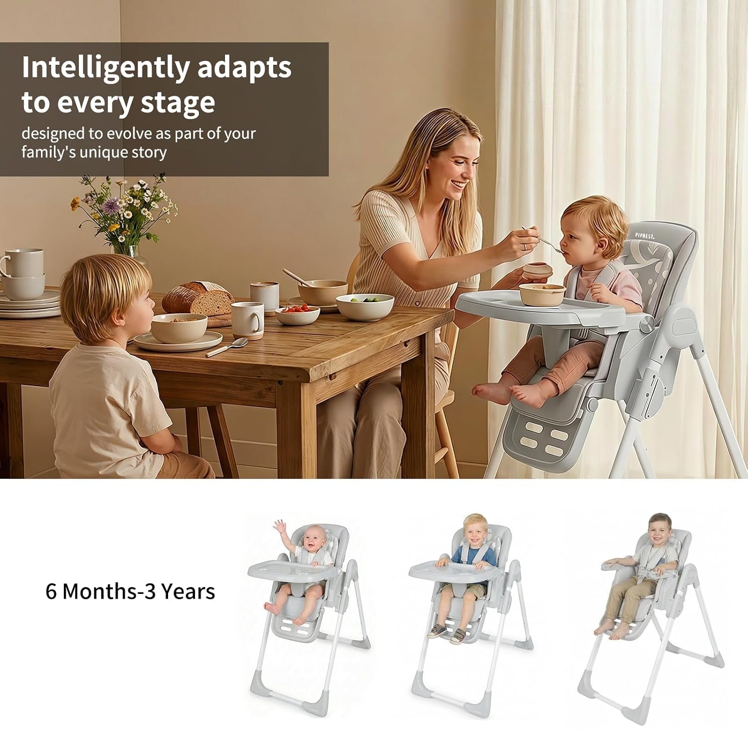 High Chair for Babies and Toddlers - Baby Organic