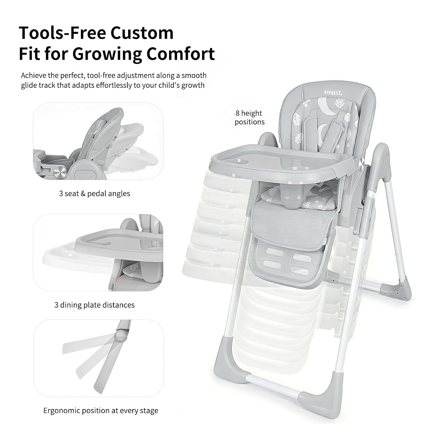 High Chair for Babies and Toddlers - Baby Organic