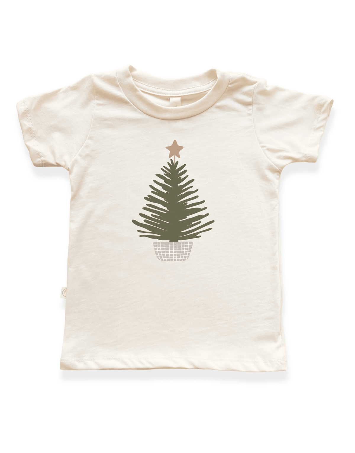 Holiday Tree Organic Kids T-Shirt - Baby Organic