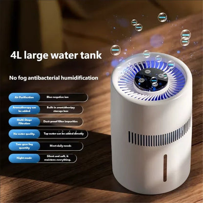 Home Office Desktop Fog Free Humidifier Air Purifier for Bedroom Car - Safe for Pregnant Women Mothers Babies - Baby Organic