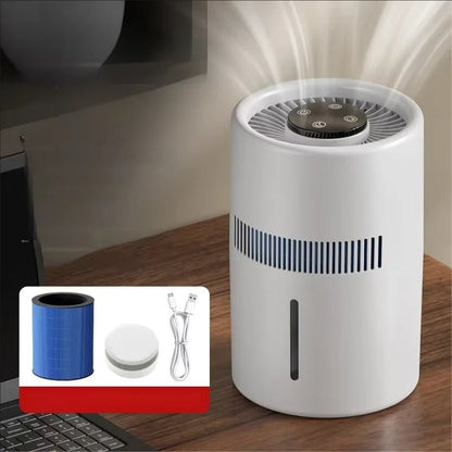 Home Office Desktop Fog Free Humidifier Air Purifier for Bedroom Car - Safe for Pregnant Women Mothers Babies - Baby Organic