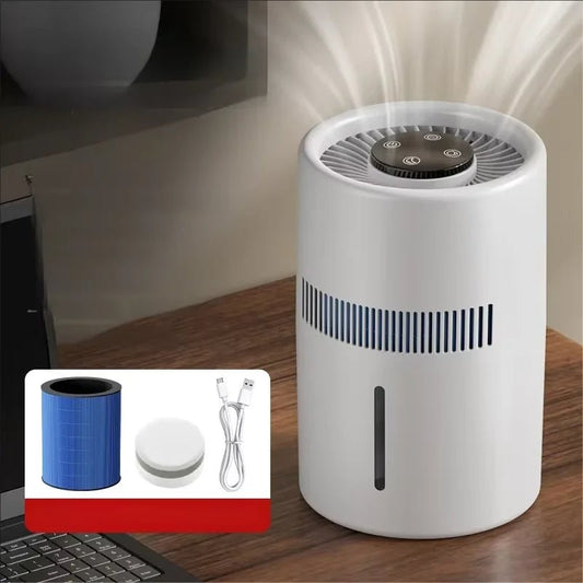 Home Office Desktop Fog Free Humidifier Air Purifier for Bedroom Car - Safe for Pregnant Women Mothers Babies - Baby Organic
