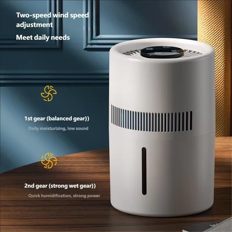 Home Office Desktop Fog Free Humidifier Air Purifier for Bedroom Car - Safe for Pregnant Women Mothers Babies - Baby Organic