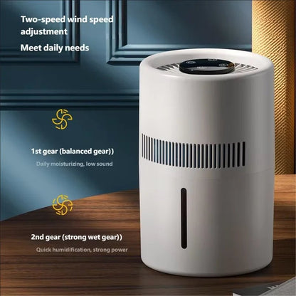 Home Office Desktop Fog Free Humidifier Air Purifier for Bedroom Car - Safe for Pregnant Women Mothers Babies - Baby Organic