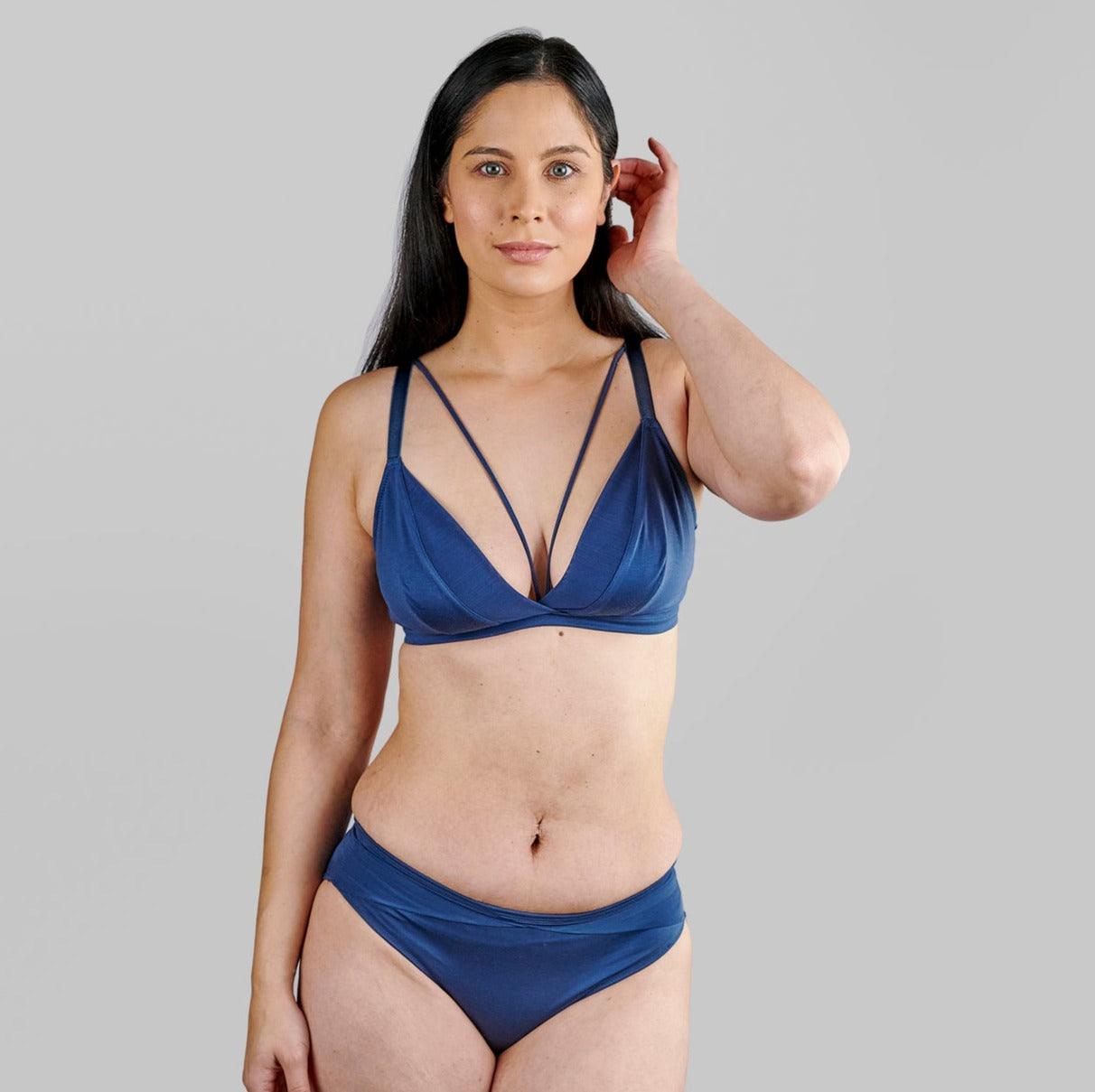 Hope - Silk & Organic Cotton Bralette - Baby Organic