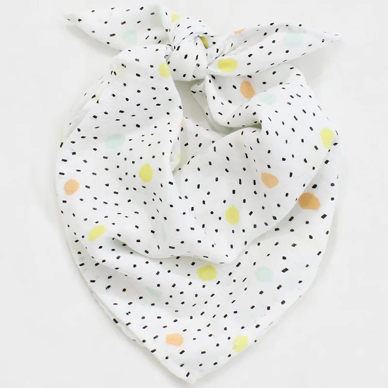 Hot Sale Baby Blankets Newborn Soft Organic Cotton Baby Bibs Muslin Swaddle Wrap Feeding Burp Cloth Towel Scarf Baby Stuff - Baby Organic