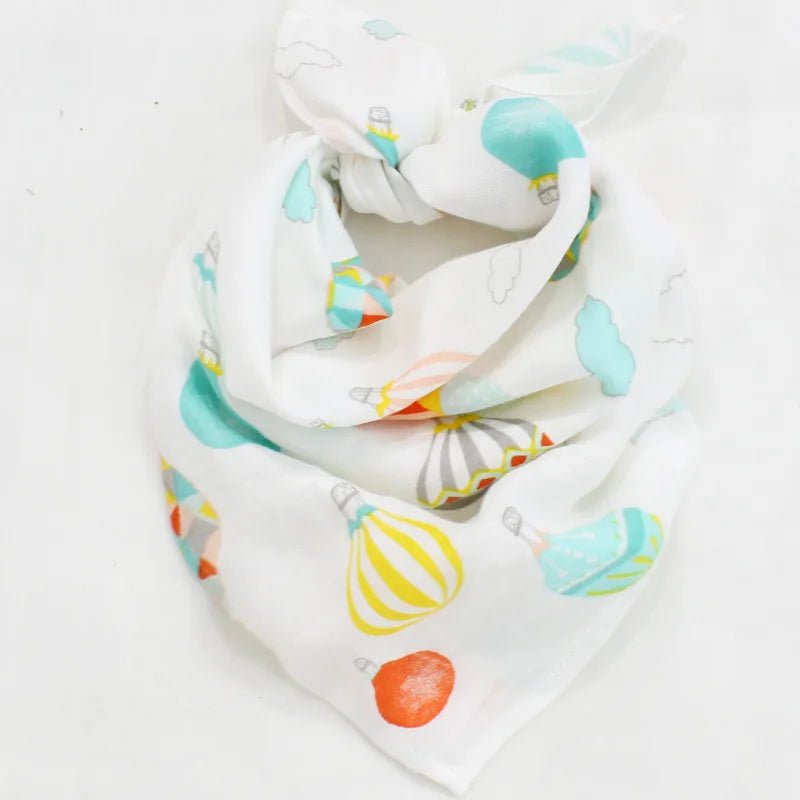Hot Sale Baby Blankets Newborn Soft Organic Cotton Baby Bibs Muslin Swaddle Wrap Feeding Burp Cloth Towel Scarf Baby Stuff - Baby Organic