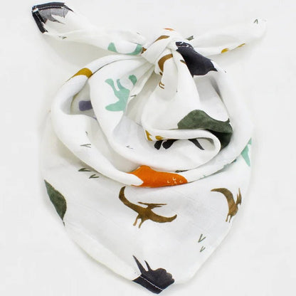 Hot Sale Baby Blankets Newborn Soft Organic Cotton Baby Bibs Muslin Swaddle Wrap Feeding Burp Cloth Towel Scarf Baby Stuff - Baby Organic