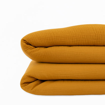 housse de couette en coton bio honey gots papate