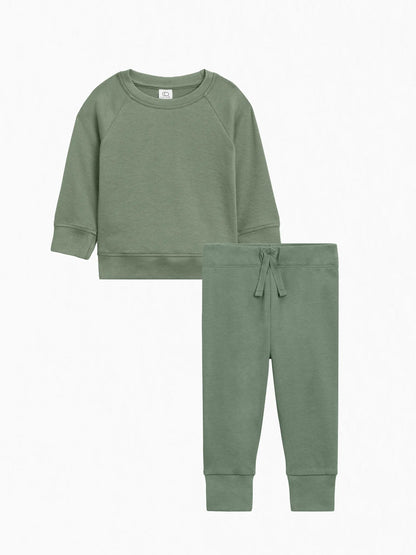 Infant'S 2-Piece Organic Lightweight Pullover and Pants Set - Baby Organic