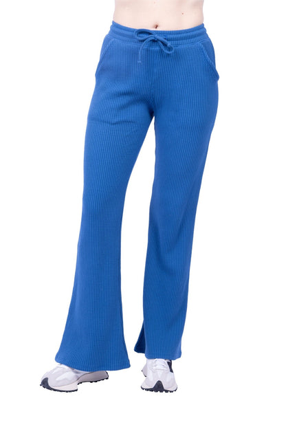 Jules Waffle Knit Organic Cotton Drawstring Pant - Baby Organic