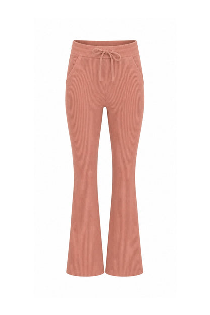 Jules Waffle Knit Organic Cotton Drawstring Pant - Baby Organic