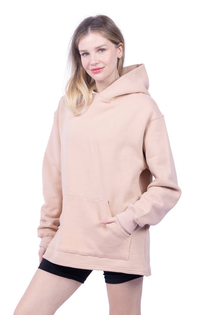 Juno Organic Cotton Oversized Heavyweight Hoodie Sweatshirt - Baby Organic