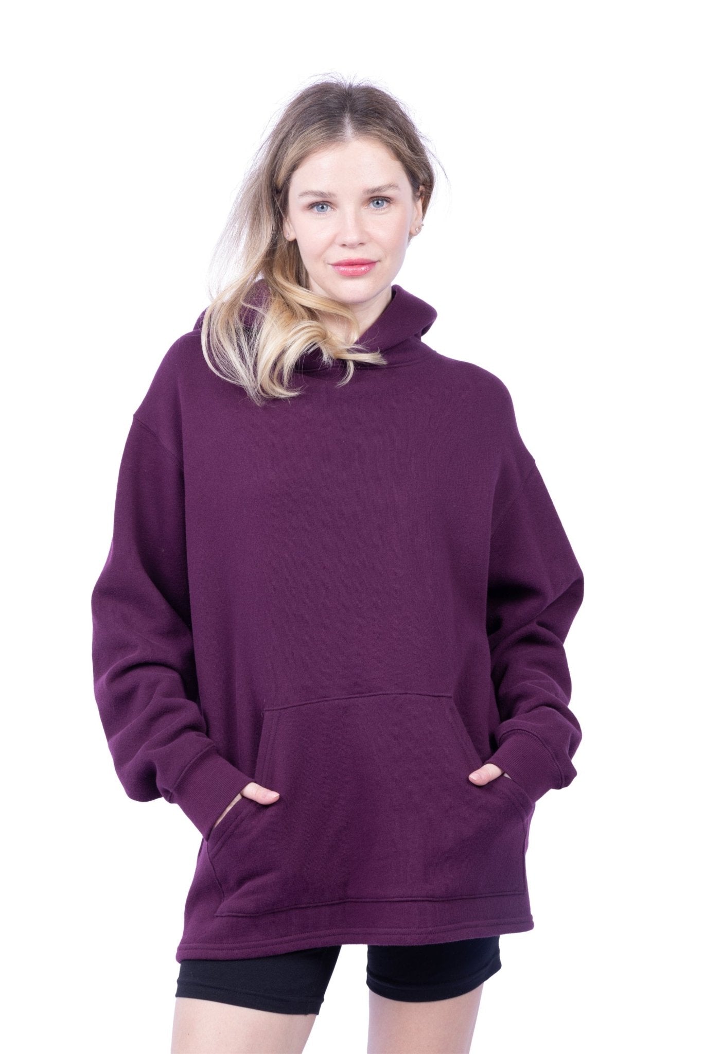 Juno Organic Cotton Oversized Heavyweight Hoodie Sweatshirt - Baby Organic