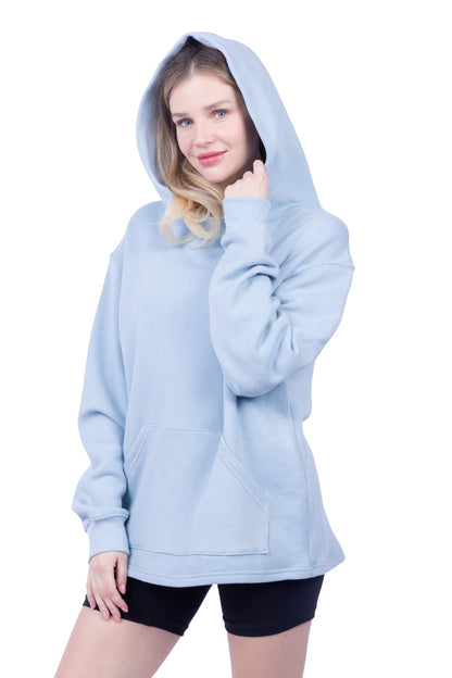 Juno Organic Cotton Oversized Heavyweight Hoodie Sweatshirt - Baby Organic