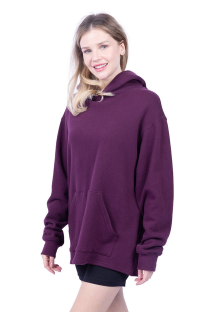 Juno Organic Cotton Oversized Heavyweight Hoodie Sweatshirt - Baby Organic