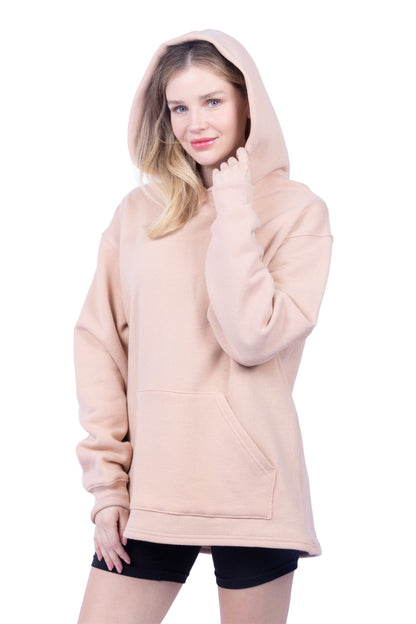 Juno Organic Cotton Oversized Heavyweight Hoodie Sweatshirt - Baby Organic