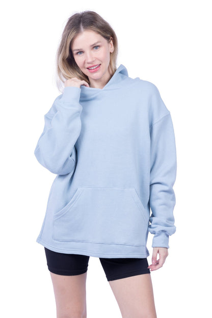 Juno Organic Cotton Oversized Heavyweight Hoodie Sweatshirt - Baby Organic