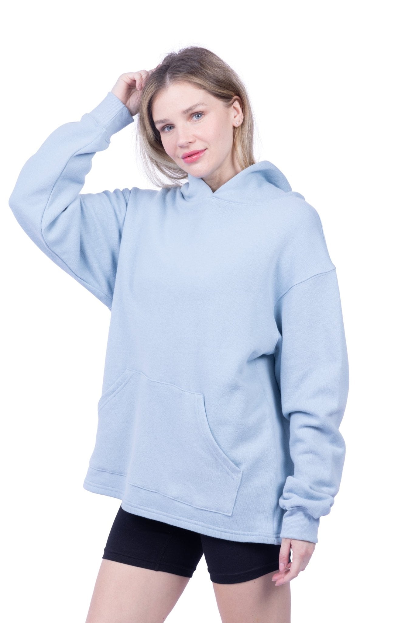 Juno Organic Cotton Oversized Heavyweight Hoodie Sweatshirt - Baby Organic