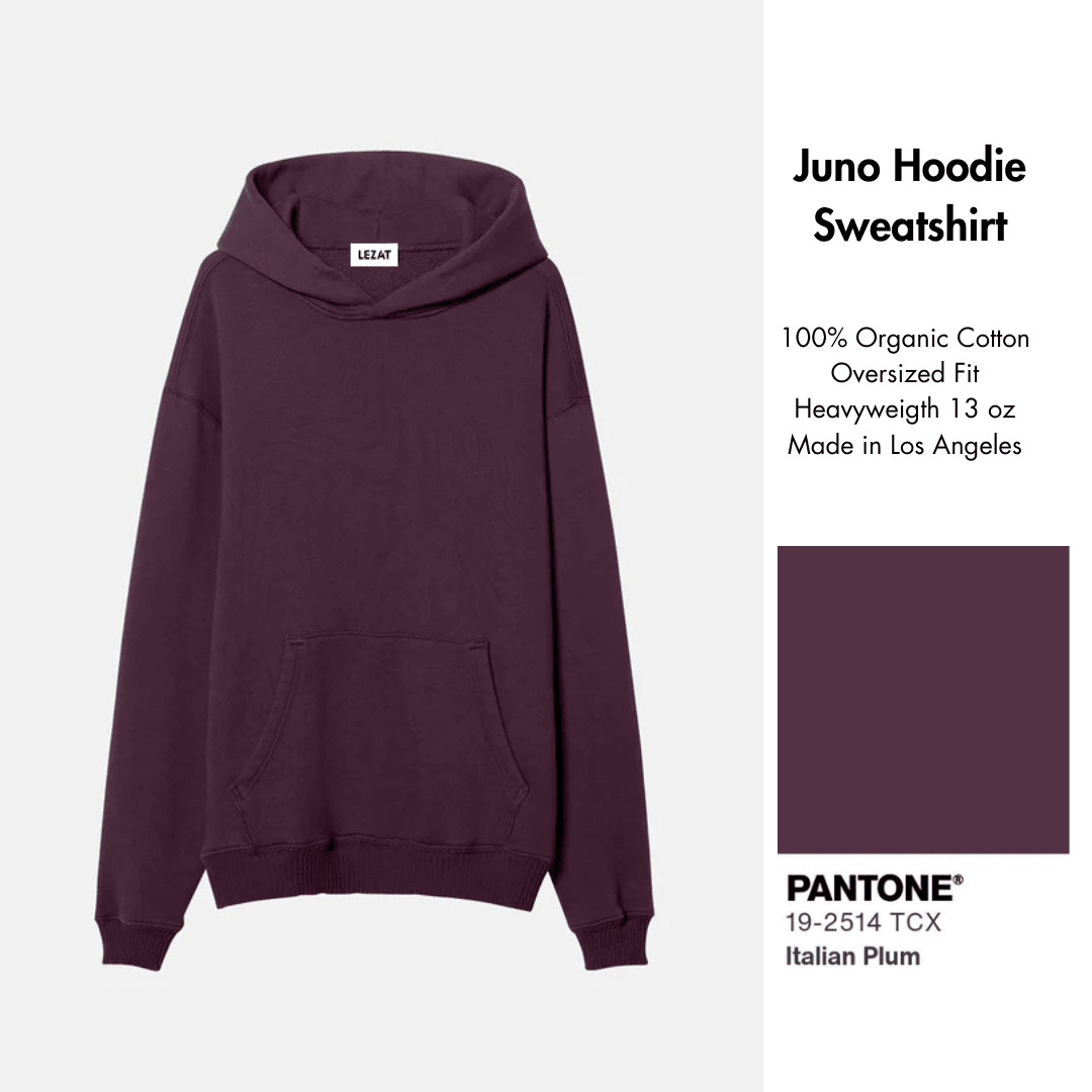 Juno Organic Cotton Oversized Heavyweight Hoodie Sweatshirt - Baby Organic
