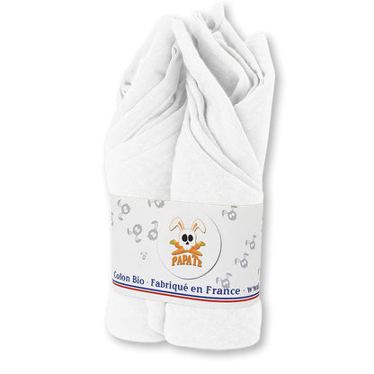 langes blanc en coton bio puericulture