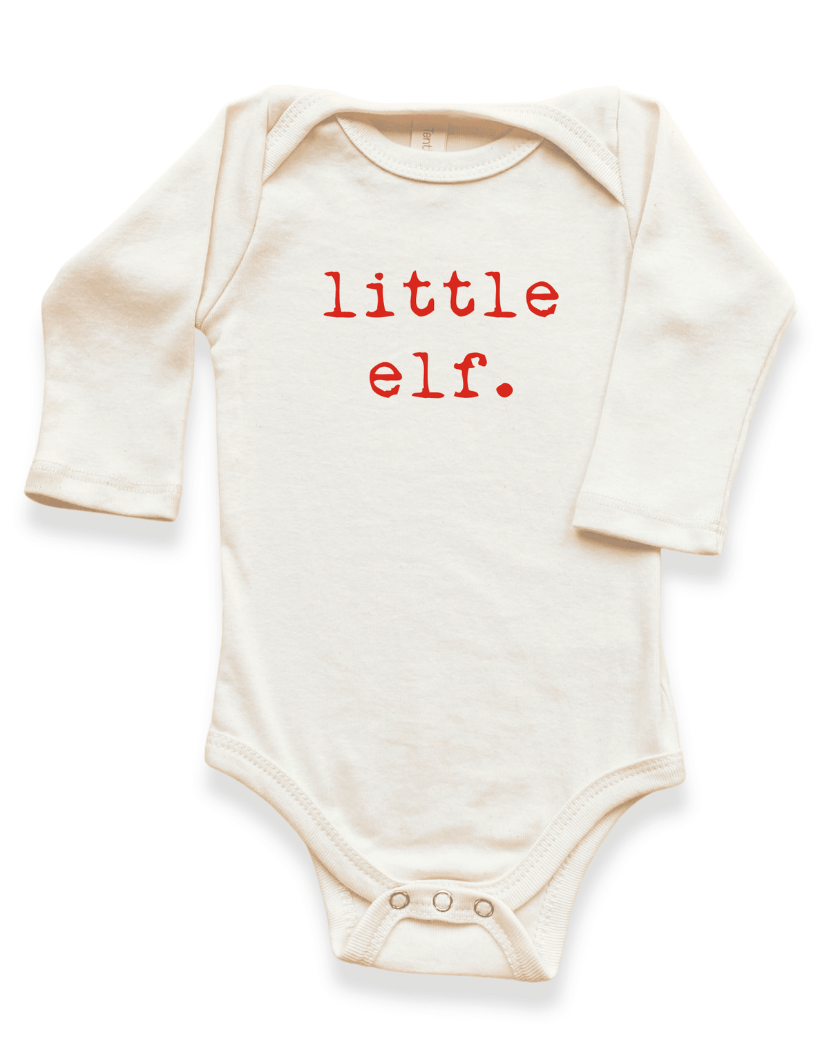 Little Elf Organic Baby Bodysuit Long Sleeve - Baby Organic