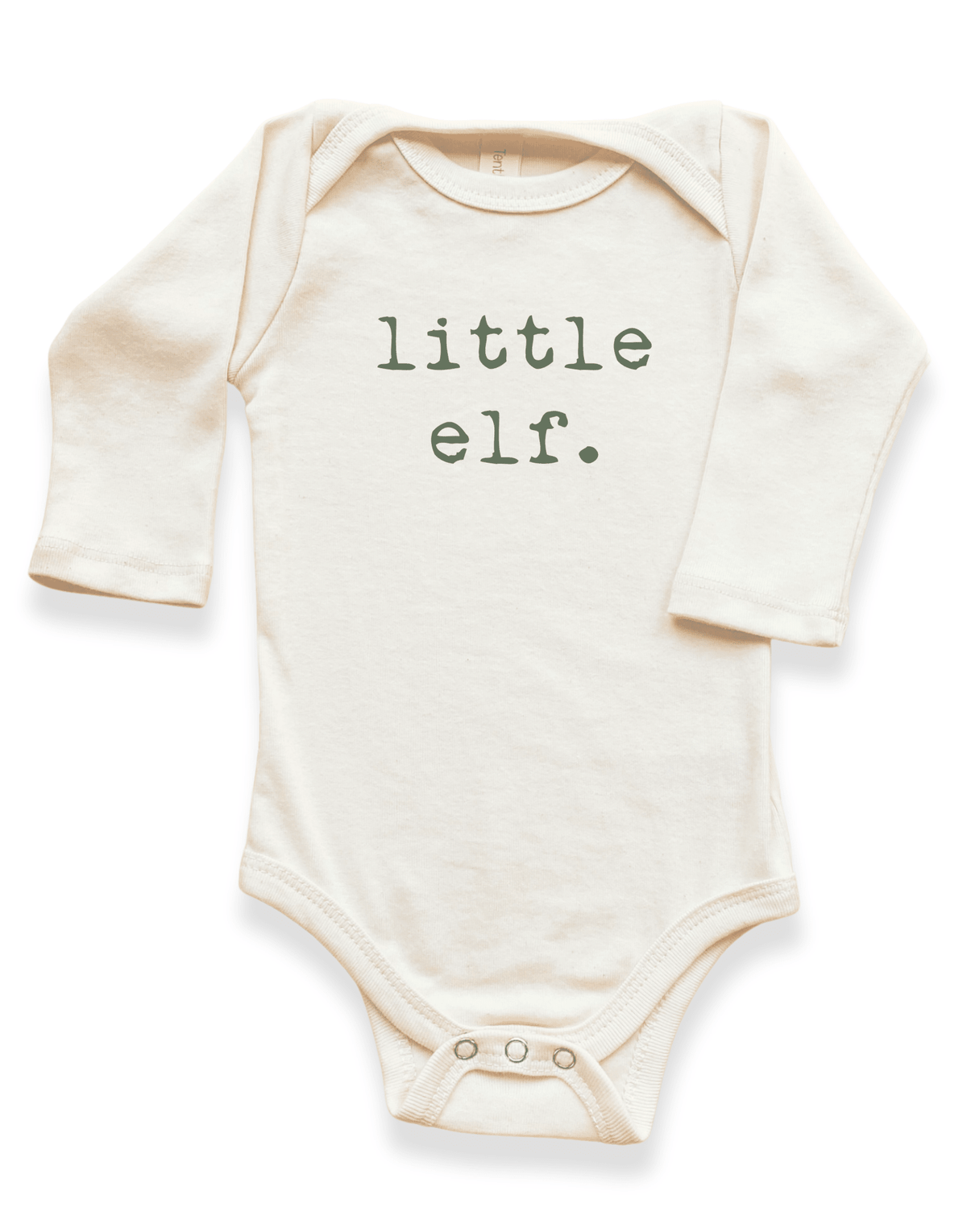 Little Elf Organic Baby Bodysuit Long Sleeve - Baby Organic