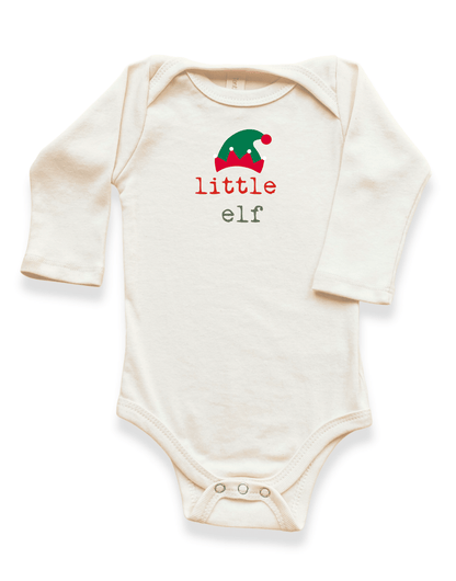 Little Elf Organic Bodysuit Long Sleeve - Baby Organic