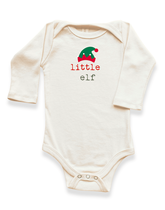 Little Elf Organic Bodysuit Long Sleeve - Baby Organic
