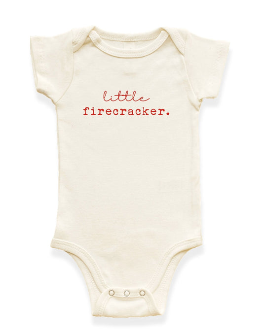 Little Firecracker Baby Bodysuit soft cotton baby outfit