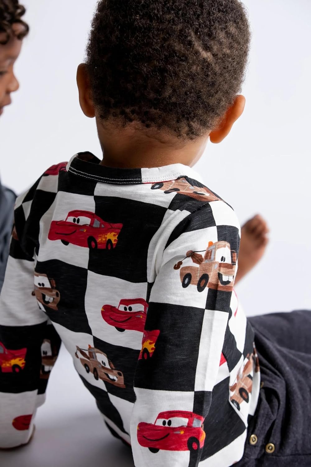 Organic Cotton Long Sleeve Printed Tee for babies, toddlers, and kids with a soft graphic design