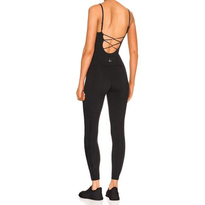 Lorna Criss-Cross Organic Cotton Jumpsuit - Baby Organic