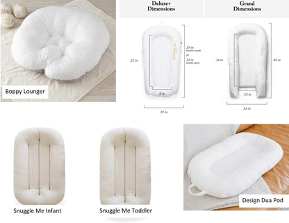 Organic Cotton Waterproof Slip Cover breathable waterproof baby lounger protector