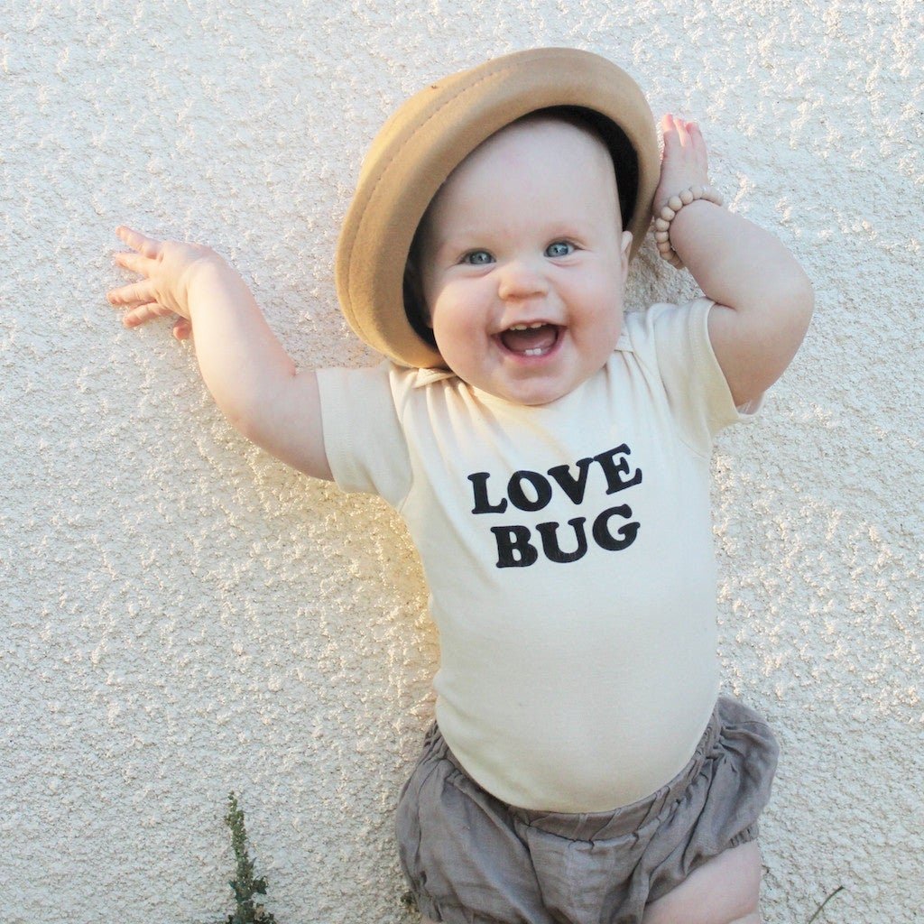 Love Bug Organic Baby Bodysuit - Baby Organic