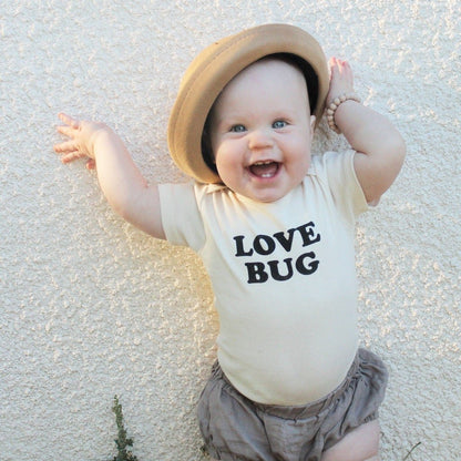 Love Bug Organic Baby Bodysuit - Baby Organic