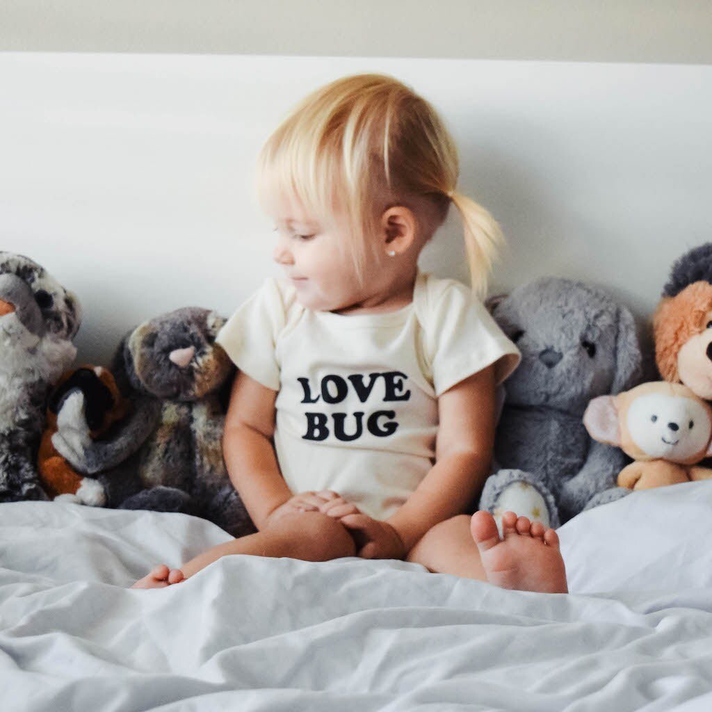 Love Bug Organic Baby Bodysuit - Baby Organic