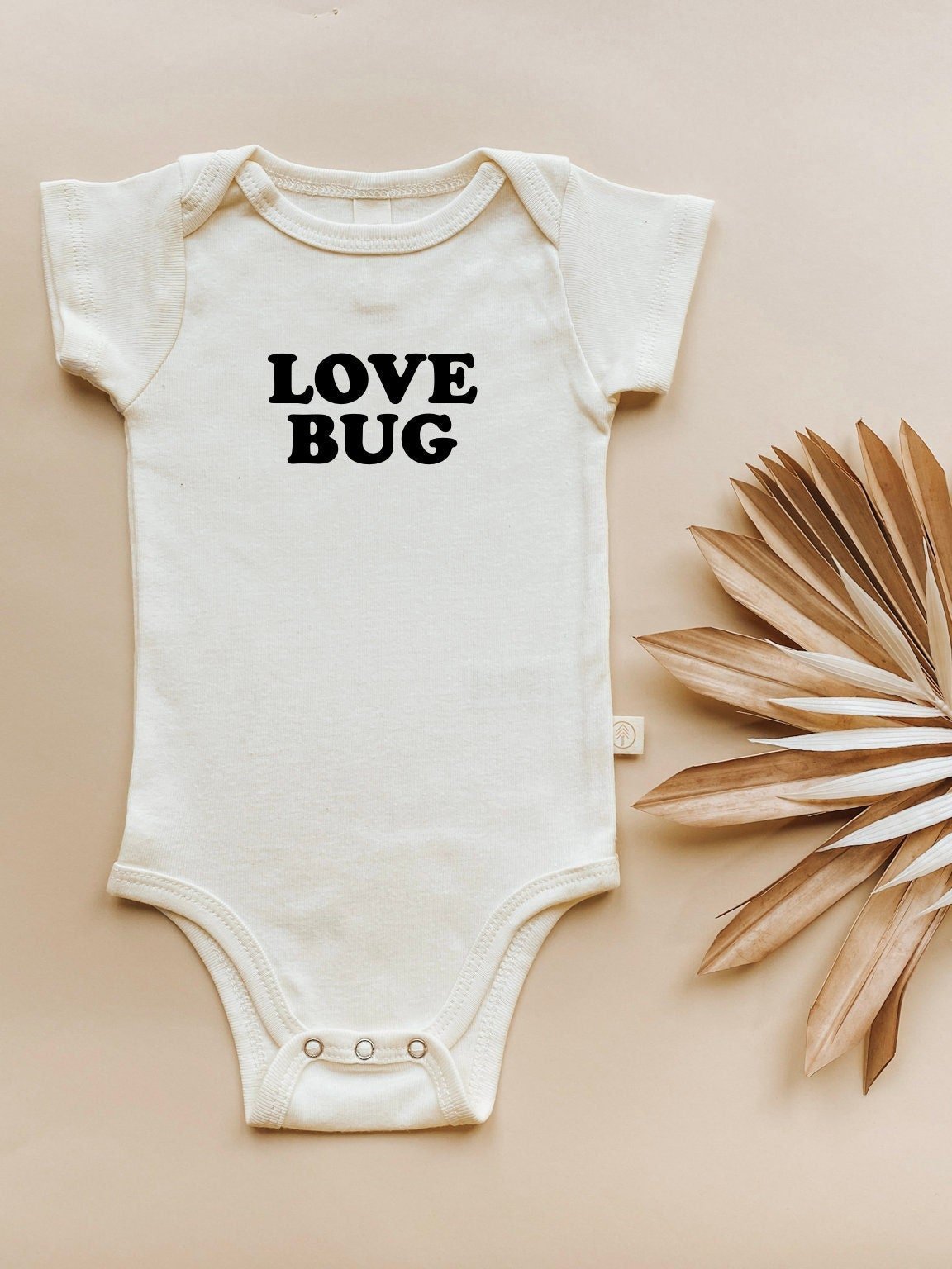 Love Bug Organic Baby Bodysuit - Baby Organic