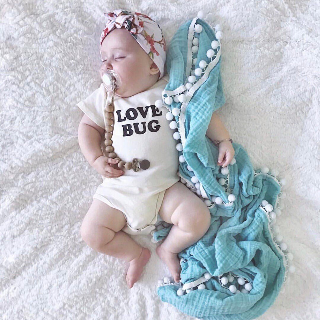 Love Bug Organic Baby Bodysuit - Baby Organic