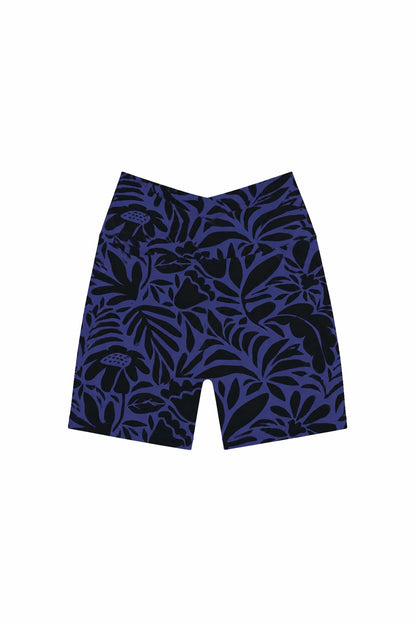 Cotton Bike Short 5 inch inseam stretchy yoga and gym shorts
