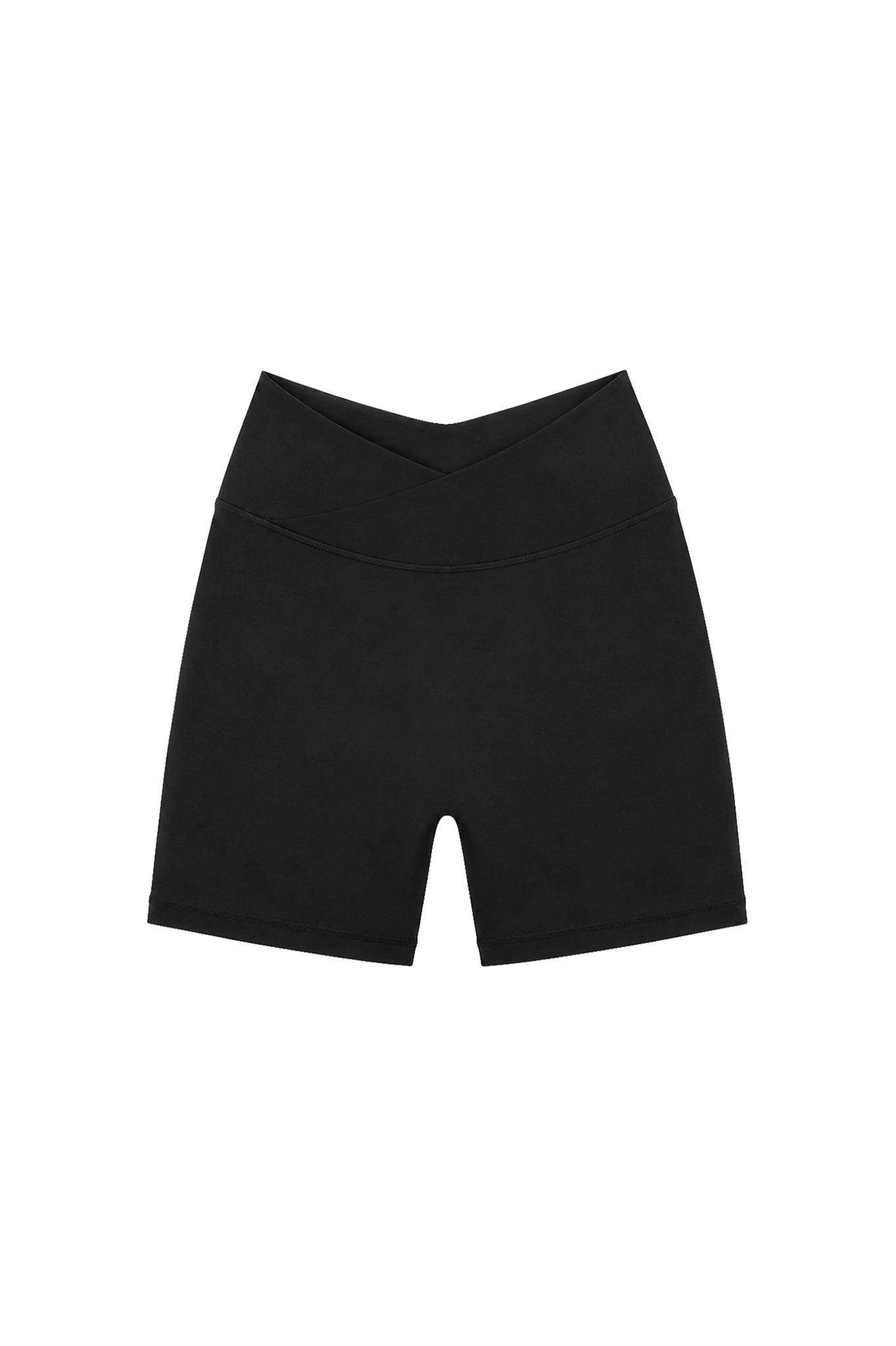 Cotton Bike Short high waist organic cotton 5 inch inseam activewear shorts