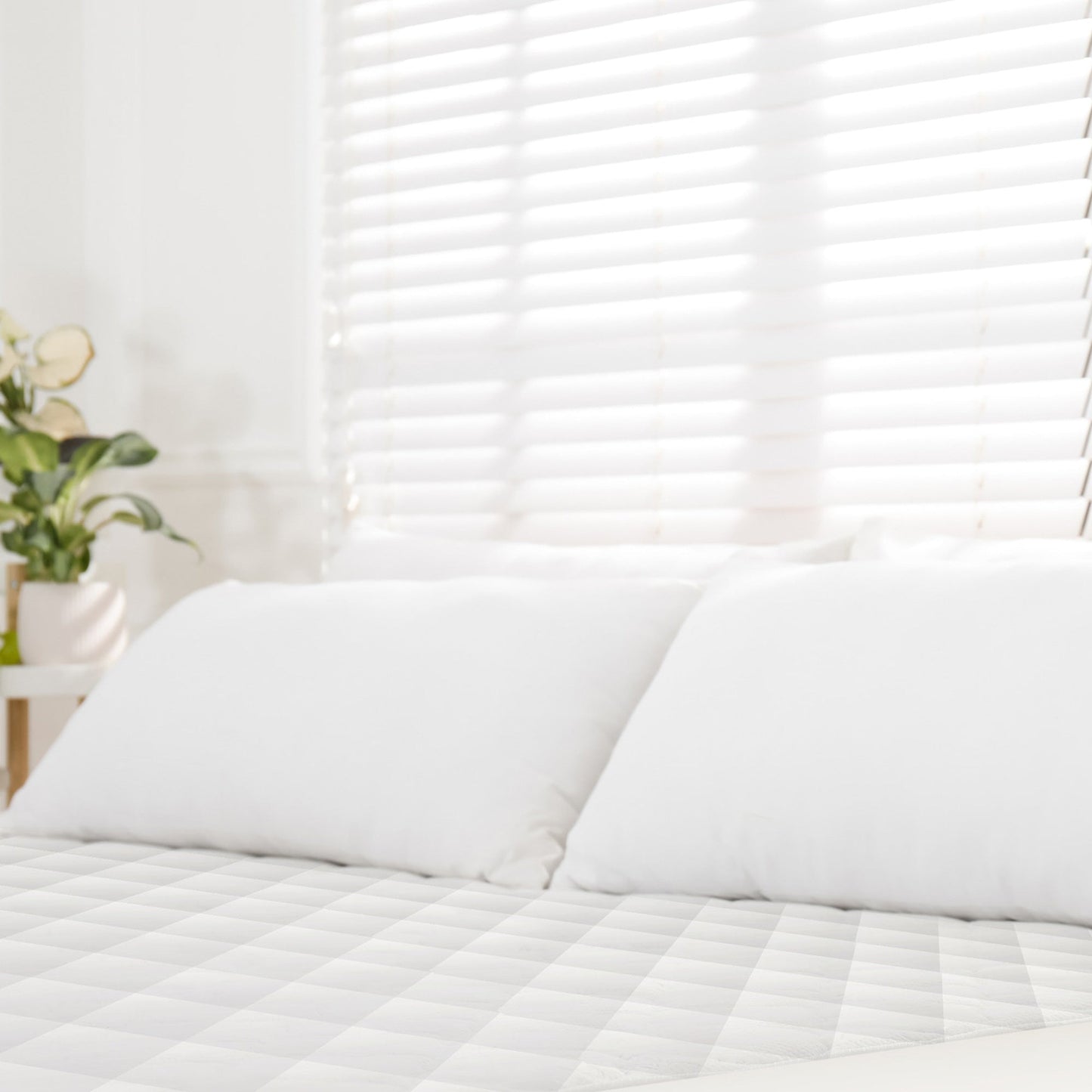 Luxury Organic Cotton Quilted Mattress Pad Protector - Baby Organic