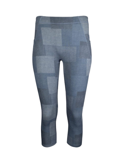 Mae Organic Cotton High Waisted Capri Legging - Baby Organic