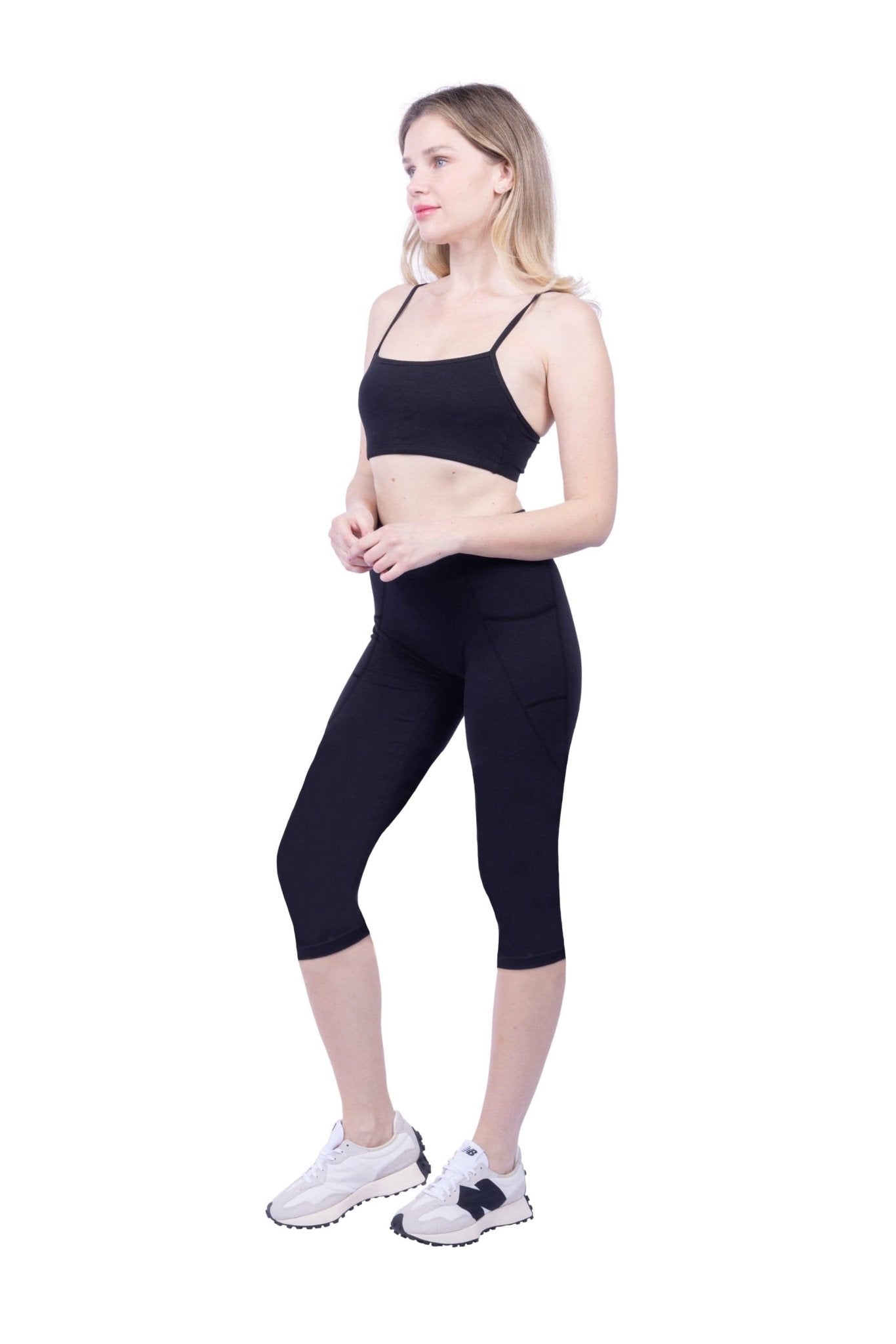 Mae Organic Cotton High Waisted Capri Legging - Baby Organic