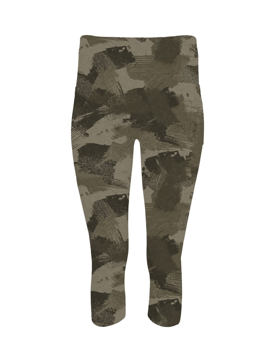 Mae Organic Cotton High Waisted Capri Legging - Baby Organic