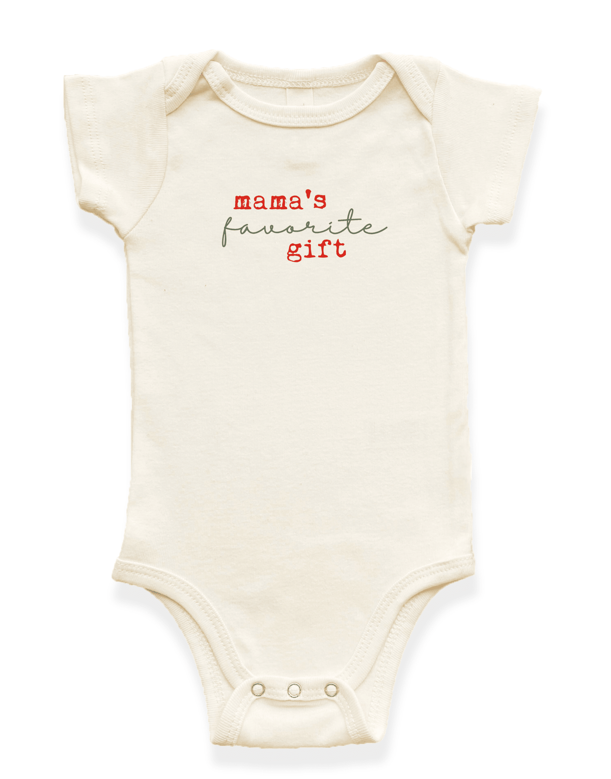 Mama's Favorite Gift Organic Baby Bodysuit - Baby Organic