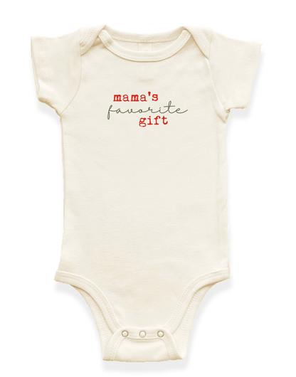Mama's Favorite Gift Organic Baby Bodysuit - Baby Organic