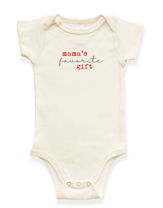 Mama's Favorite Gift Organic Baby Bodysuit - Baby Organic